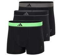 adidas Trunk (3pk) -Active Micro Flex Eco-Bequeme Unterwäsche Short/Culotte, Assorted_4am014, XXL Hommes