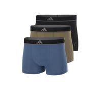 adidas Trunk (3pk) -Active Micro Flex Eco-Bequeme Unterwäsche Short/Pantalon, Assorted_4am014, M Hommes