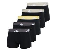 adidas Herren Unterwäsche Boxershorts 5er Pack-Trunk (5pk) -Active Flex Cotton Caleçon Boxeur, 903 Assorti, L Hommes
