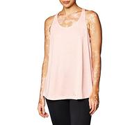 adidas Tunic Tank Haut sans Manches Femme, Rose (rossen)/Blanc, S