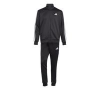 Adidas Tuta 3 Stripes Tracksuit Giacca full zip con pantalone da uomo Black