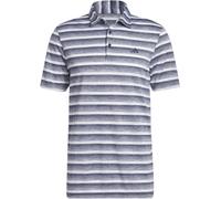 Adidas Two-Color Striped Golf Polo Shirt Adults Bleu marine blanc S Male