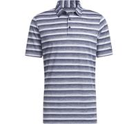 Adidas Two-Color Striped Golf Polo Shirt Mens Marine universitaire M Male