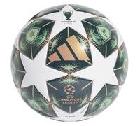 adidas UCL League 24/25 Knockout Stages Ball Mixte Adulte, Blanc/Shagrn/SSLIME 37 EU