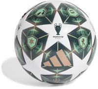 adidas UCL League 24/25 Knockout Stages Ball Mixte Adulte, Blanc/Shagrn/SSLIME 37 EU