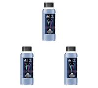 adidas UEFA GOAL Edition Gel Douche 400ml - Patchouli & Eucalyptus, Formule Vegan, Adapté aux Peaux Sensibles (Lot de 3)