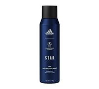 Adidas UEFA Star Edition Deo Body Spray Déodorant Homme Formule Vegan Protection 48 heures, 150 ml
