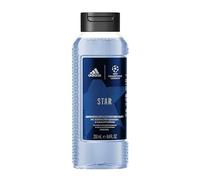 Adidas UEFA Star Edition Men's Shower Gel Body Wash, Vegan Formula, 250 ml