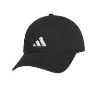adidas Ultimate Hat Relaxed Crown Adjustable Fit Strapback Cotton Baseball Cap Casquette, Noir/Blanc, Taille Unique Hommes