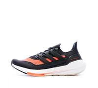adidas Ultraboost 21 Hommes Running Trainers Sneakers (UK 12.5 US 13 EU 48, Black White Red FZ2559)