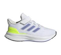 adidas ULTRARUN 5 Shoes Kids Chaussures de Course, Cloud White/Cobalt Blue/Lucid Lemon, 30 EU