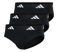 Adidas Lot de 3 sous-vêtements pour homme 4am001 Noir Taille L