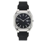 Adidas Uni montre CITY TECH THIN silicone noir AOFH24002