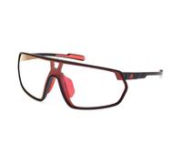 Adidas, unisex, Accessoires, Noir, Taille: ONE Size Miroir Noir Mat Lunettes de Soleil Sp0089