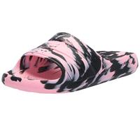 adidas Unisex Adilette Flow Slide Sandal, Pink Spark/Black/Pink Spark, 4 US Men