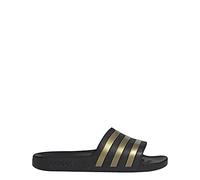 adidas Adilette Comfort, Tongs Unisexe-Adulte, Noir or métallique noir, 39/40 EU