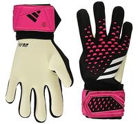 adidas Unisex-Adult League Predator Goalie Gloves, Black/White/Team Shock Pink, 7