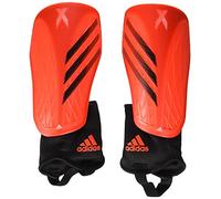adidas unisex-adult X Match Shin Guards Solar Red/White/Solar Yellow/Black X-Small