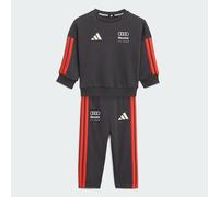 adidas Unisex Baby AUDI FORMULA ONE TEAM DNA BABY JOGGER LONG SLEEVE, utility black, 3-4 Years