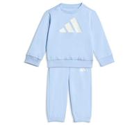adidas Unisex Baby BIG LOGO ESSENTIALS JOGGER, glow blue/white/white, 9-12 Months