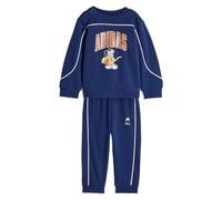 adidas Unisex Baby DISNEY MICKEY MOUSE JOGGER, dark blue/off white, 0-3 Months