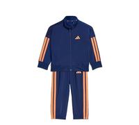adidas Unisex Baby ESSENTIALS CLIMACOOL TRACKSUIT, dark blue/Dusky Orange, 2-3 Years
