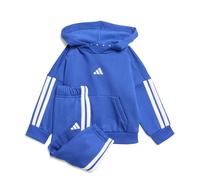 adidas Unisex Baby ESSENTIALS HOODED JOGGER, Royal Blue/White/White, 3-4 Years