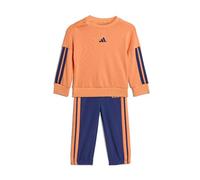adidas Unisex Baby ESSENTIALS JOGGER, Dusky Orange/dark blue, 0-3 Months