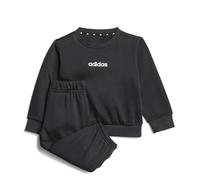 adidas Unisex Baby ESSENTIALS LINEAR LOGO JOGGER, black/white, 12-18 Months