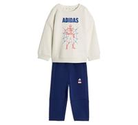 adidas Unisex Baby MARVEL SPIDER-MAN JOGGER, off white/dark blue, 3-4 Years