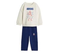 adidas Unisex Baby MARVEL SPIDER-MAN JOGGER, off white/dark blue, 3-6 Months