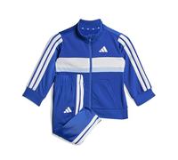 adidas Unisex Baby SEASONAL ESSENTIALS TIBERIO 3 STRIPES TRICOT TRACKSUIT, team royal blue/glow blue/white, 0-3 Months