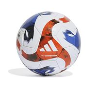 adidas Unisex Ball (Thermal-Bonding) Tiro COM, White/Black/Tmsoor/Ro, HT2426, Size 5
