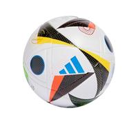 adidas Unisex Ballon Fussballliebe League, White/Black/Glow Blue, 4