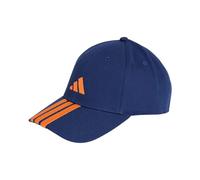 adidas Unisex Bball 3S Cap New Logo, Dark Blue/Pure Orange, M-L