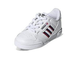 adidas Unisex Bébé Continental 80 Stripes EL Baskets, Cloud White/Collegiate Navy/Vivid Red, 25 EU