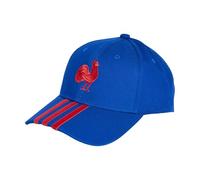 adidas Unisex Casquette de Baseball 3 Bandes Équipe de France Rugby, Royal Blue, L/XL