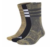adidas Unisex Chaussettes mi-mollet Stonewash (3 paires)