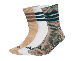 adidas Unisex Chaussettes mi-mollet Stonewash (3 paires)