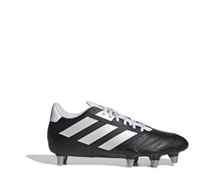 adidas Unisex Chaussure de rugby Kakari Elite Terrain gras, Core Black/Zero Metalic/Silver Metallic, 44 2/3
