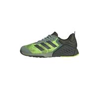 adidas Unisex Chaussure de Training Dropset 3, Silver Green/Night Cargo/Lucid Lemon, 41 1/3