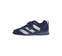 adidas Unisex Chaussure d'haltérophilie Adipower 3, Dark Blue/Silver Metallic/Core Black, 37 1/3