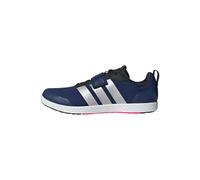 adidas Unisex Chaussure d'haltérophilie The Total, Dark Blue/Silver Metallic/Core Black, 43 1/3