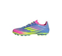 adidas Unisex Chaussure F50 League Terrain synthétique, Blue Fusion/Lucid Lemon/Lucid Pink, 45 1/3