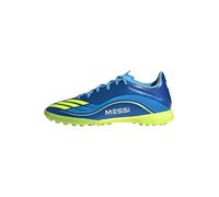 adidas Unisex Chaussure F50 Messi League Turf, Royal Blue/Solar Yellow/Semi Blue Burst, 42