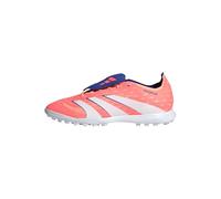 adidas Unisex Chaussure Predator League Fold-Over Tongue Terrain Turf, Signal Coral/Cloud White/Beam Orange, 42 2/3