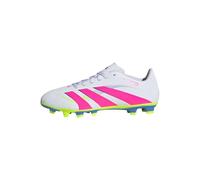 adidas Unisex Chaussure Predator Club Terrain souple/Multi-surfaces, Cloud White/Lucid Pink/Lucid Lemon, 42 2/3