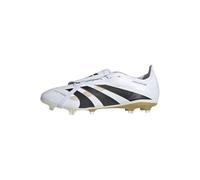 adidas Unisex Chaussure Predator languette rabattue Terrain souple/Multi-surfaces, Cloud White/Core Black/Gold Metallic, 47 1/3
