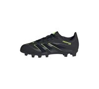 adidas Predator Club Firm Multi Ground Football Boots Kids 5 Chaussures, Core Black Carbon Lucid Lemon, 21 EU