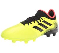 adidas Unisex Copa Sense.3 Firm Ground Soccer Shoe, Team Solar Yellow/Black/Solar Red, 8.5 US Men